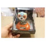Animated Cat Figurine