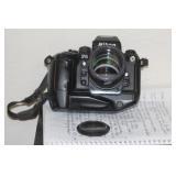 Nikon F4 Camera with Lens