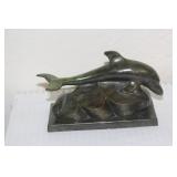 Rosario Fiore Bronze Dolphin