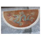 Deco Style Dragon Rug