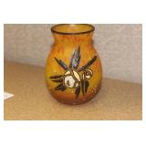 Small Signed Artglass Vase