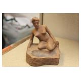 Nude Wooden Ashtray