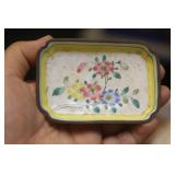 Antique Chinese Small Rectangular Dish