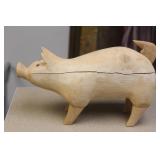 Wooden Pig