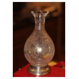 Sterling Bottom Rim Vase