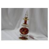 An Artglass Parfume Bottle