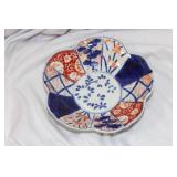 An Antique Japanese Imari Floral Shape Bowl