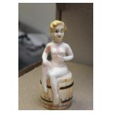 Ceramic Nude Wine Bottle