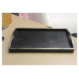 Vintage Double Handle Wooden Tray