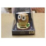 Animated Owl Figurine