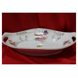 A Two Handle German Porcelain Bowl