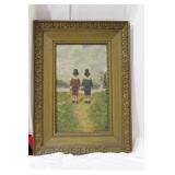 An Antique Oil on Canvas Painting