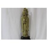 A Large Soapstone Figurine