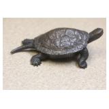 Japanese Okimono of a Turtle