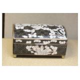 Antique Chinese Cloisonne Dome Box