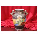 A Vintage Japanese Satsuma Vase
