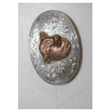 Diablo Sterling Belt Buckle