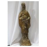 A Vintage Chalk Statue