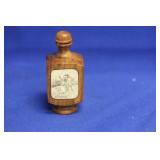Vintage Chinese Wooden Snuff Bottle