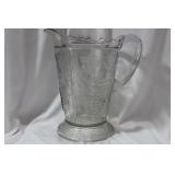 A Pressed Glass Pitcher