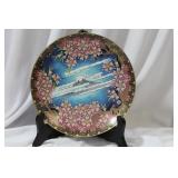 A Chinese Cloisonne Plate