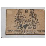 Vintage Risque Celluloid Mirror