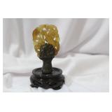 A Chinese Agate Finial