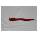 A Painted Small Wooden Snake