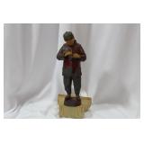 A Rare Oriental Boy with Bakelite Face