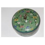 Chinese Cloisonne Divided Sweet Container
