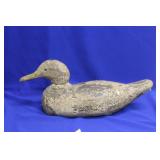 An Antique Wooden Duck Decoy