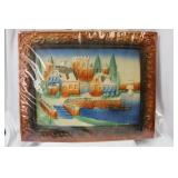 An Old 3D Print on Cardboard