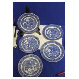 Set of 5 Willow Venton Ware