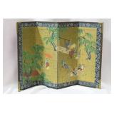A Small Vintage Japanese Table Screen