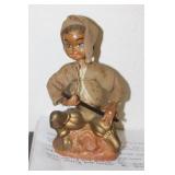 Vintage Plastic Elf Pixie Figurine