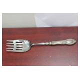 A Large Sterling Handle Fork