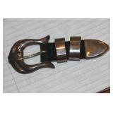 Sterling Belt Buckle
