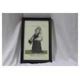 A Framed Print 'Pillar of the Church'