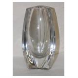 Baccarat Triangle Crystal Vase