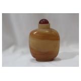 A Chinese Agate Snuff Bottle