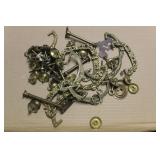 A Lot of Bronze Handles, Accessories etc