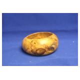 Vintage/Retro? Burlwood Bangle Bracelet