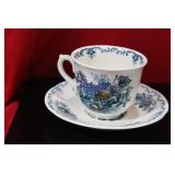 A Mason Fruit Basket Cup and Saucer