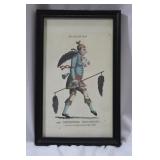 A Framed Print of the Original Macaroni