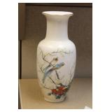 Japanese Ceramic Bird Vase