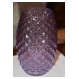 Light Amethyst Glass Vase