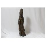 A Chinese Wooden Kwan Yin