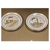 Lot of 2 Collector's Plate