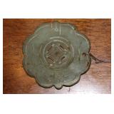 Jade Disc Sterling Chain Necklace