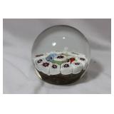Millifiori Artglass Paperweight